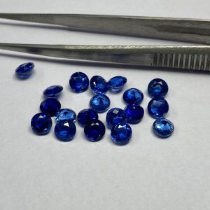 blue kyanite cut