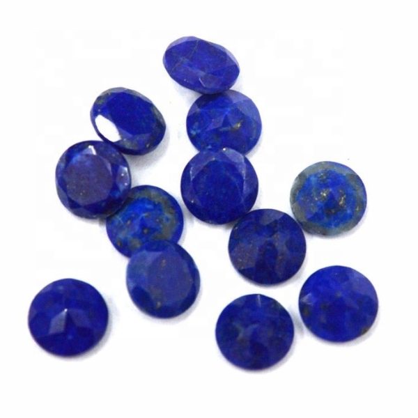 natural lapis lazuli round cut