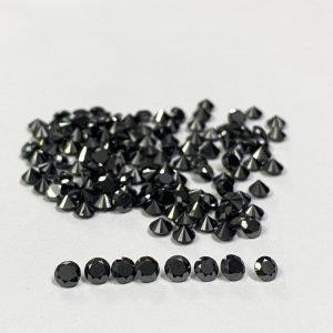 4mm natural black diamond