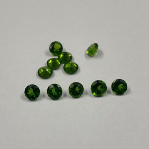 4mm chrome diopside