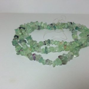 fluorite uncut chips beads