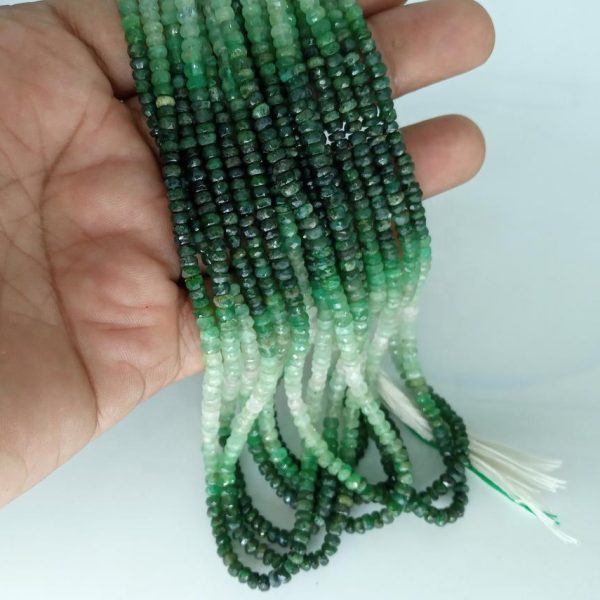 4mm emerald beads
