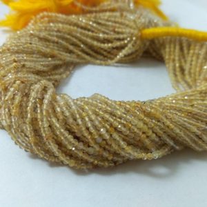 golden rutile beads