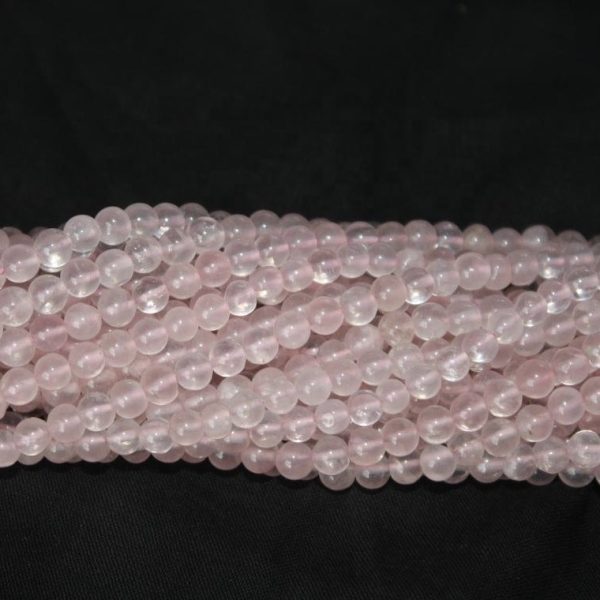 Rose Quartz Smooth Beads