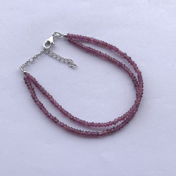 garnet beads bracelet
