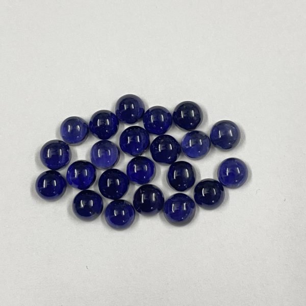 iolite round cabs