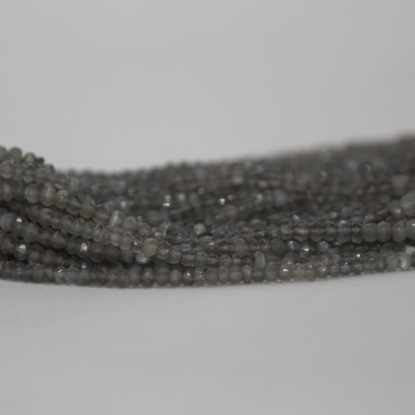 gray moonstone beads