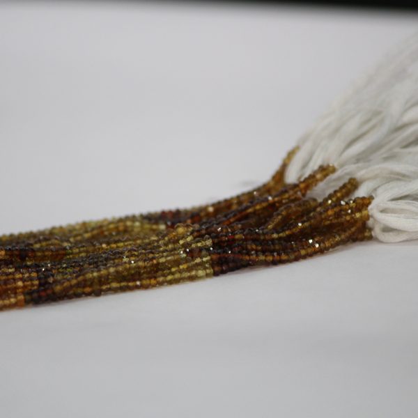 petro tourmaline rondelle beads
