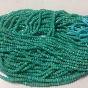 amazonite faceted beads