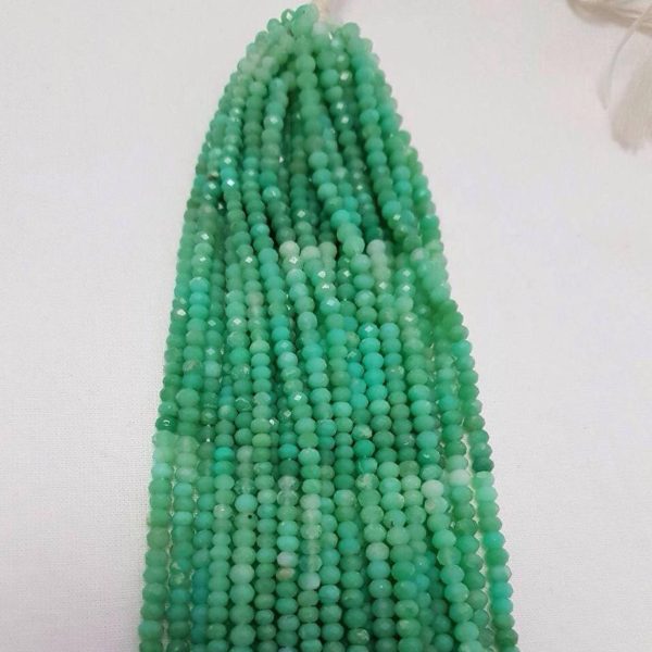 rondelle faceted beads