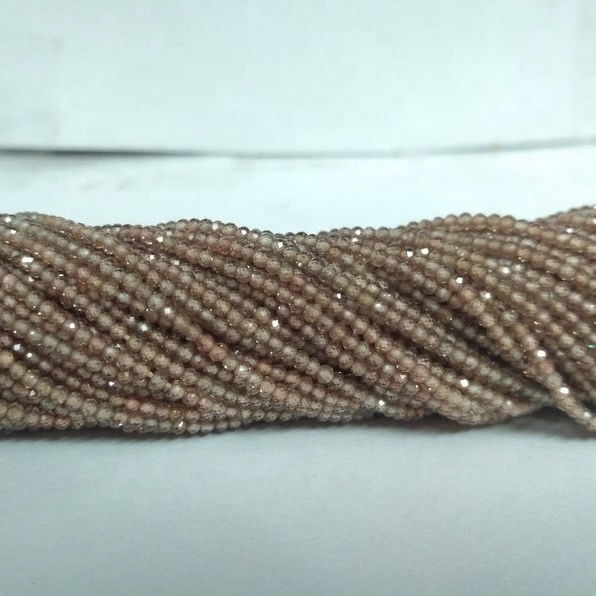 zircon faceted beads