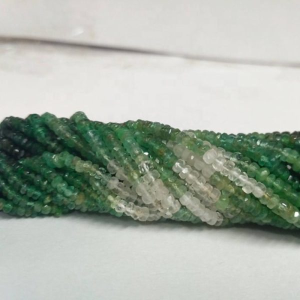 green gemstone beads