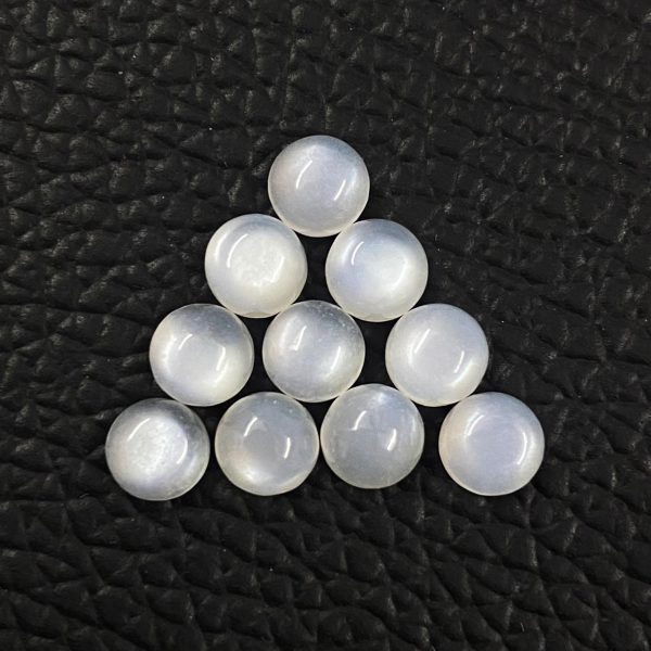 natural 10mm white moonstone