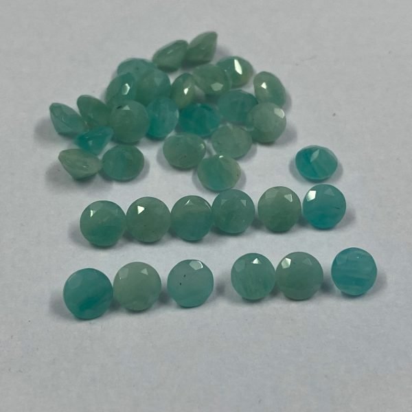 amazonite round cut