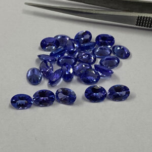8x10mm tanzanite oval faceted
