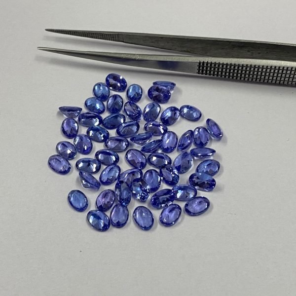 tanzanite cut stone