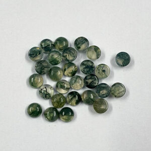 moss agate round