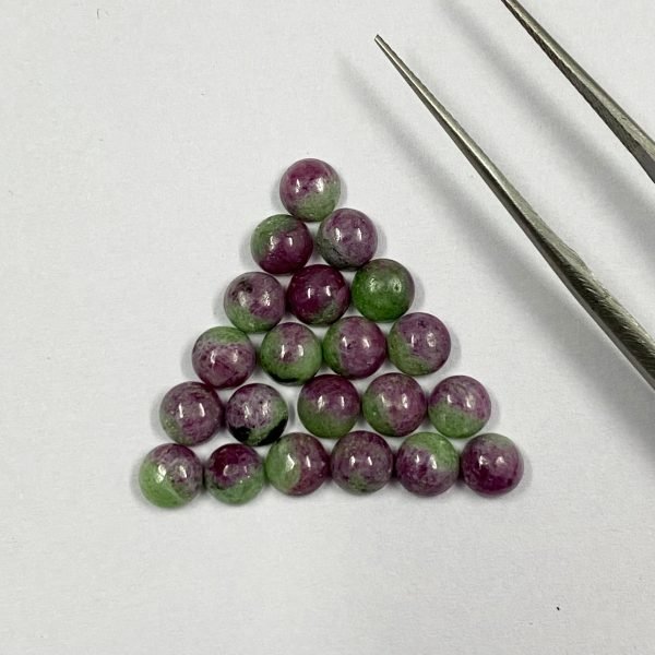 natural ruby zoisite