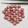 thulite round cabochons