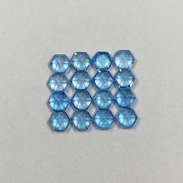 6mm swiss blue topaz