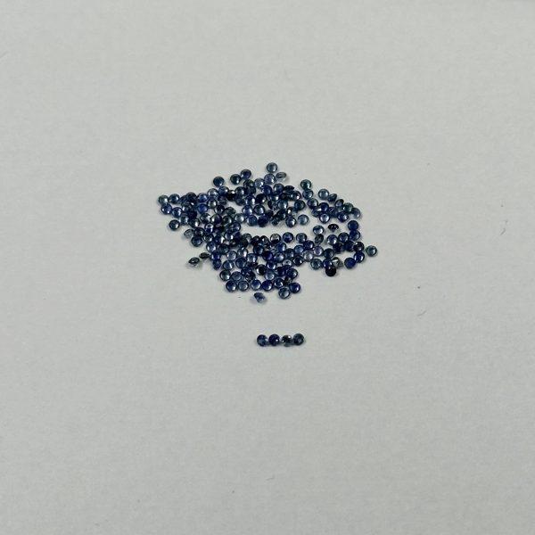 1mm blue sapphire
