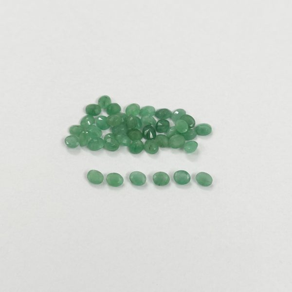 emerald oval faceted