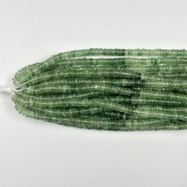 quartz heishi beads