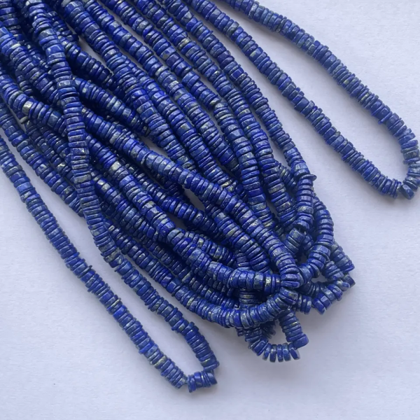 lapis lazuli heishi beads